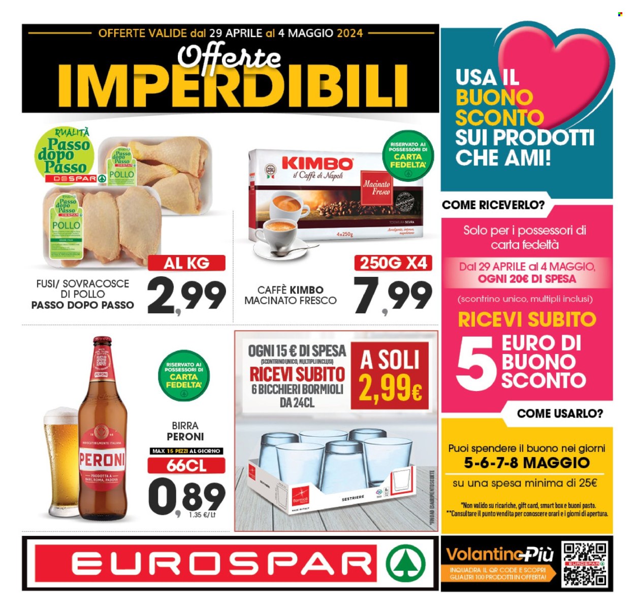 Volantino Eurospar - 29/4/2024 - 4/5/2024. Pagina 1