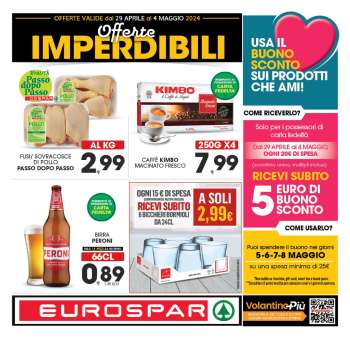 Volantino Eurospar - 29/4/2024 - 4/5/2024.