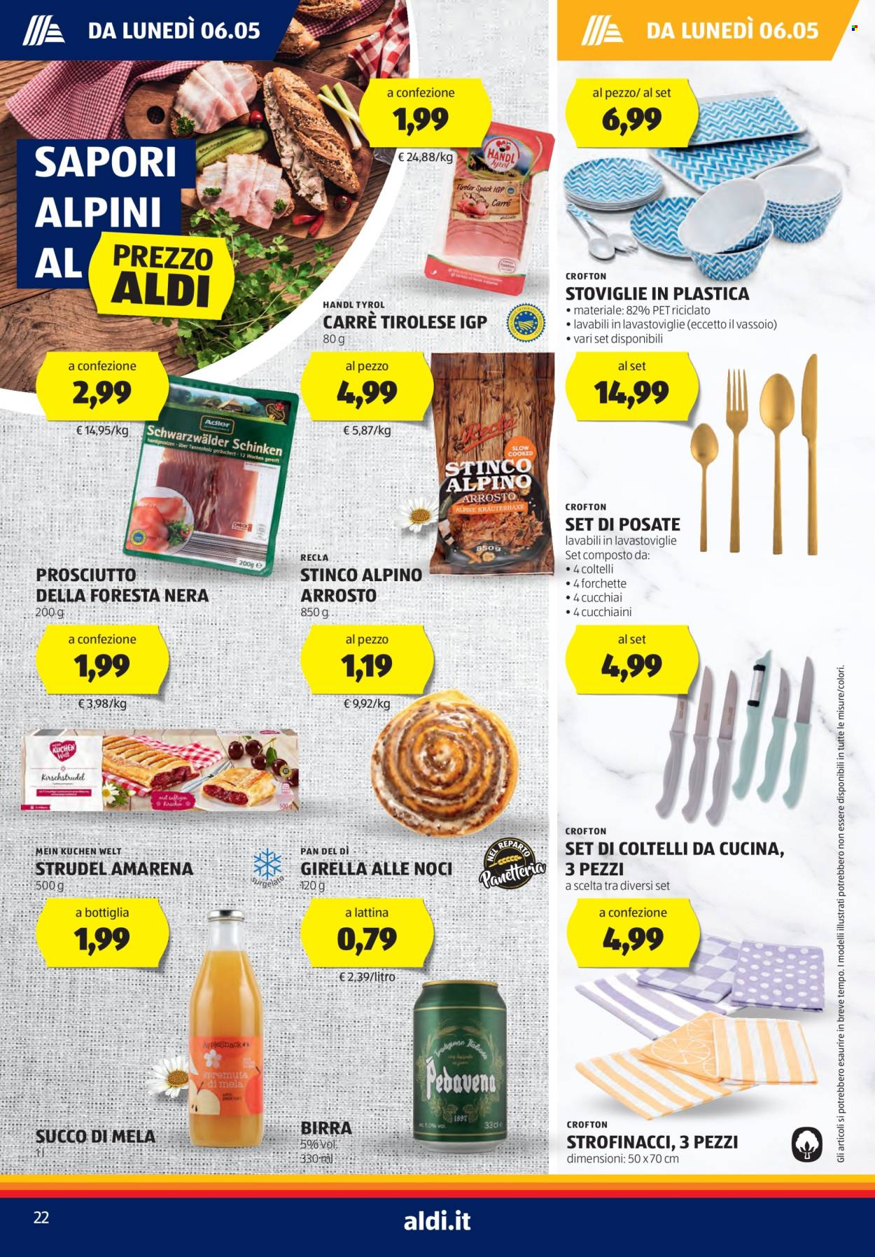 Volantino Aldi - 6/5/2024 - 12/5/2024. Pagina 22