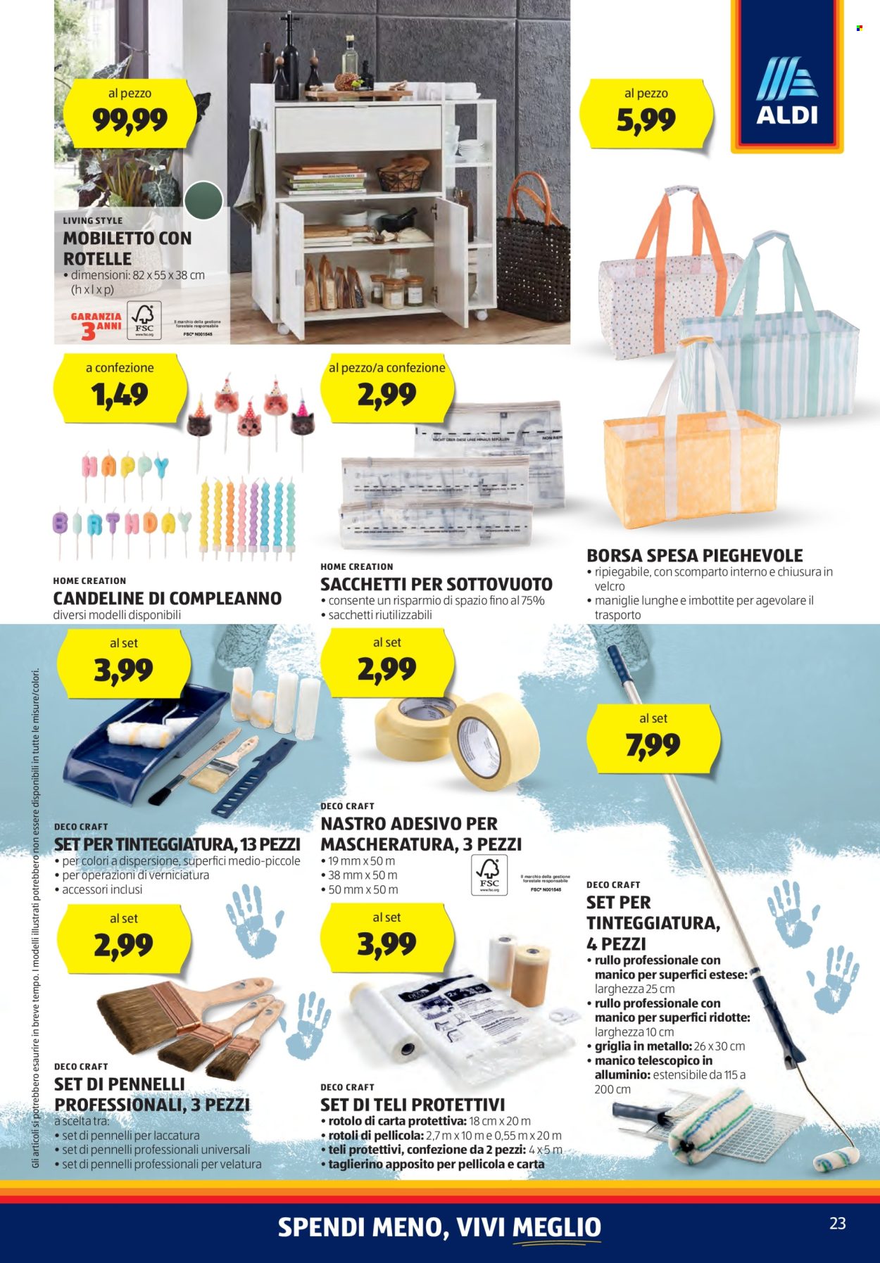 Volantino Aldi - 6/5/2024 - 12/5/2024. Pagina 23