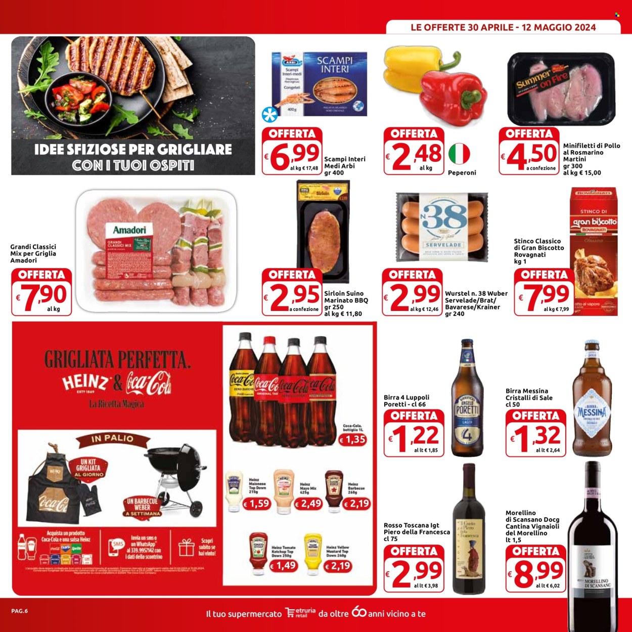 Volantino Carrefour - 30/4/2024 - 12/5/2024. Pagina 6