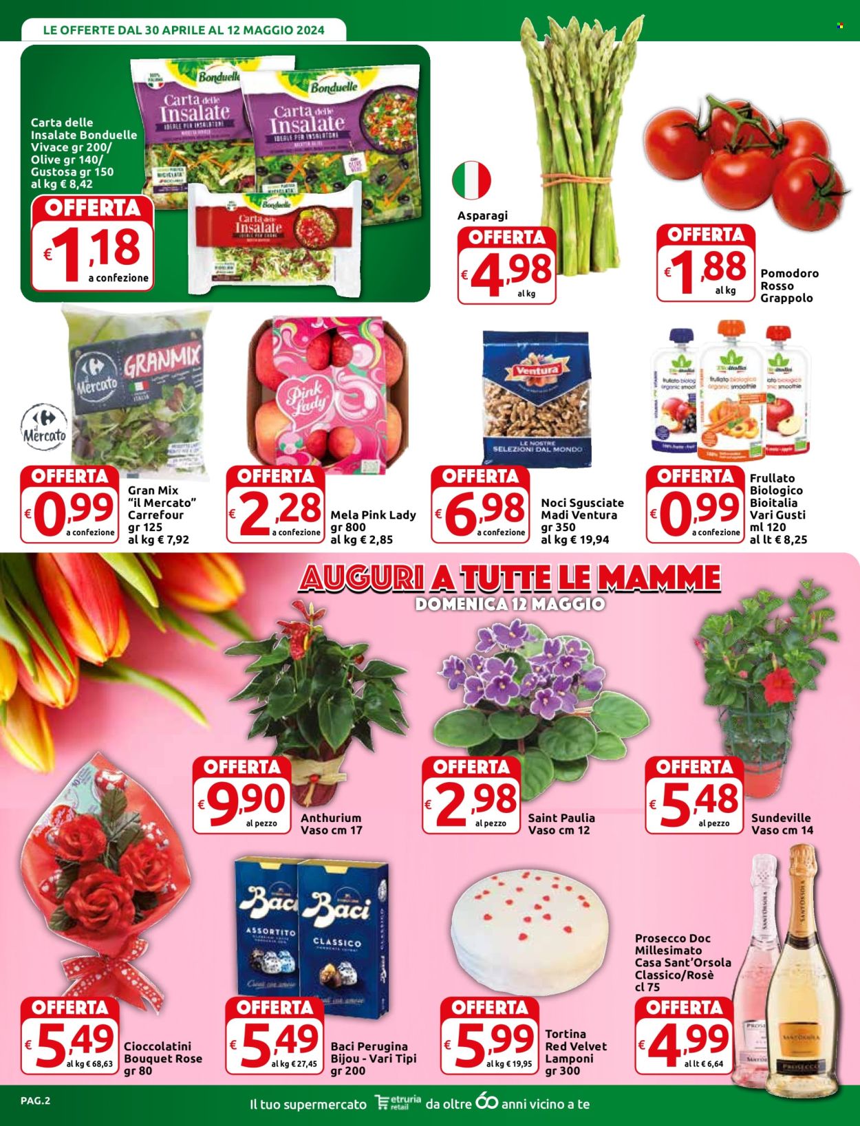 Volantino Carrefour - 30/4/2024 - 12/5/2024. Pagina 2