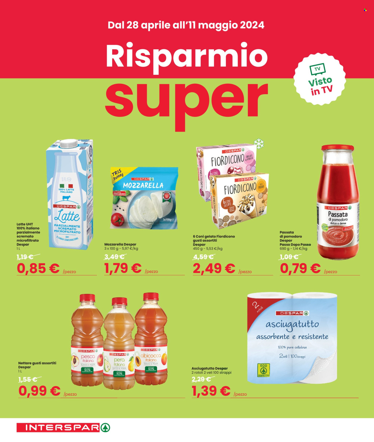 Volantino Interspar - 28/4/2024 - 11/5/2024. Pagina 1