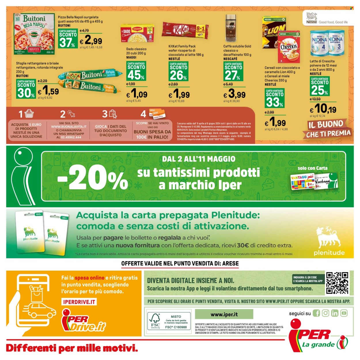 Volantino Iper, La grande i - 2/5/2024 - 11/5/2024. Pagina 48