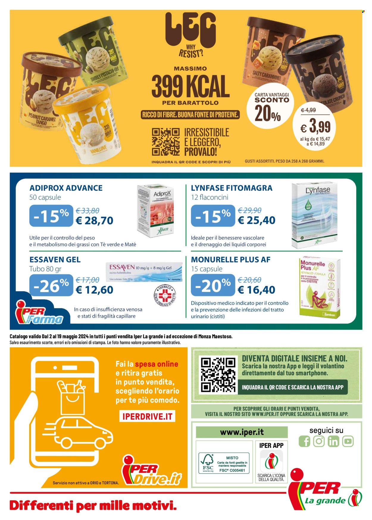 Volantino Iper, La grande i - 2/5/2024 - 19/5/2024. Pagina 24