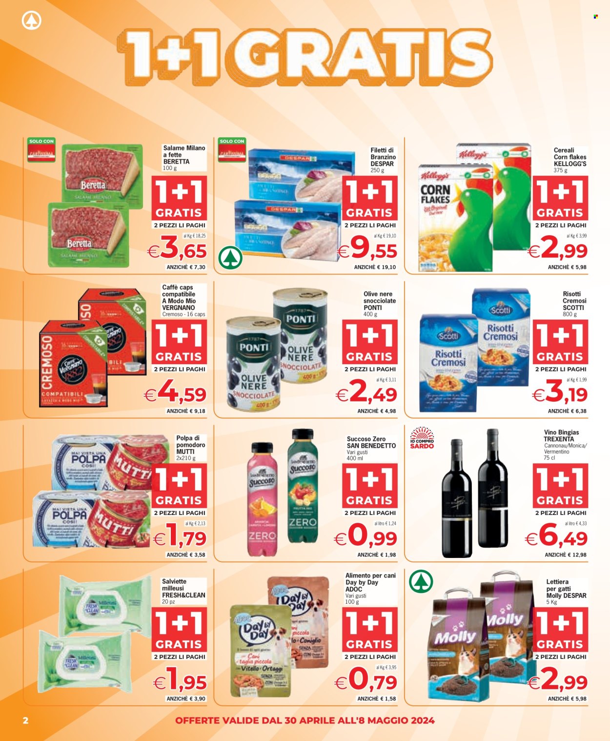 Leták Eurospar - 30.4.2024 - 8.5.2024. Strana 2