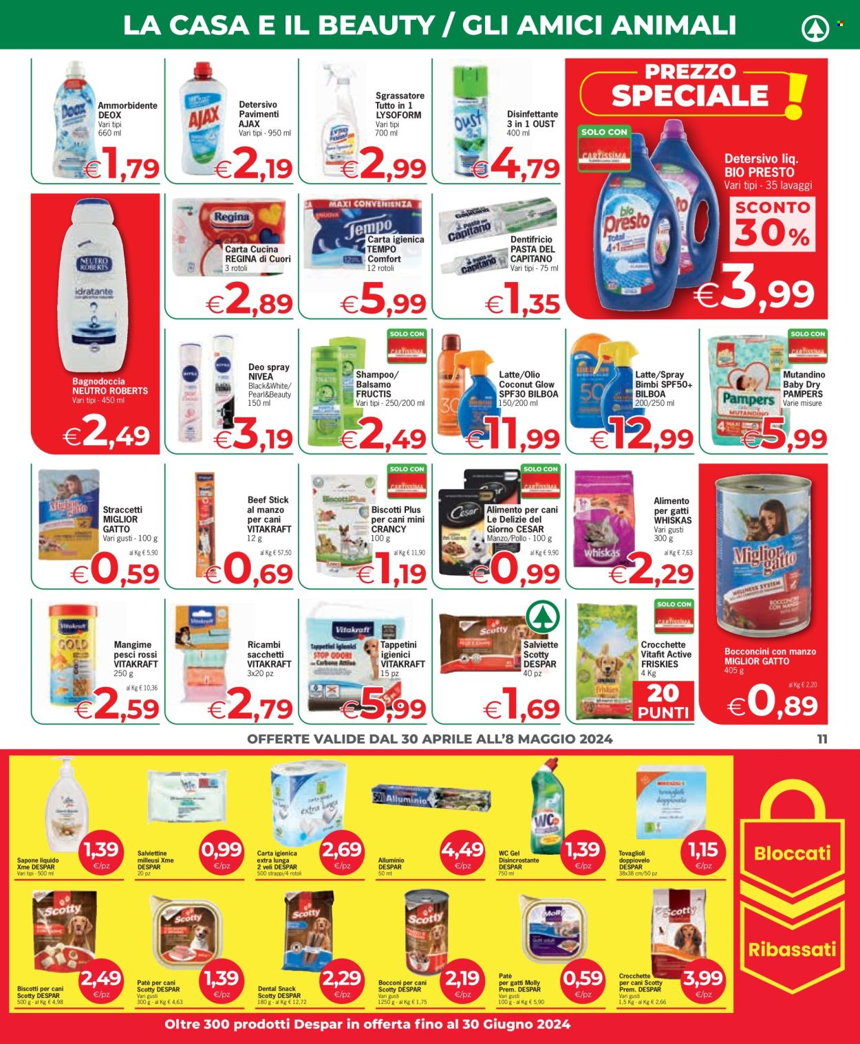 Leták Eurospar - 30.4.2024 - 8.5.2024. Strana 11