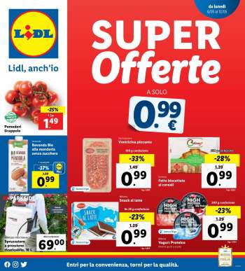 Volantino Lidl - 6/5/2024 - 12/5/2024.