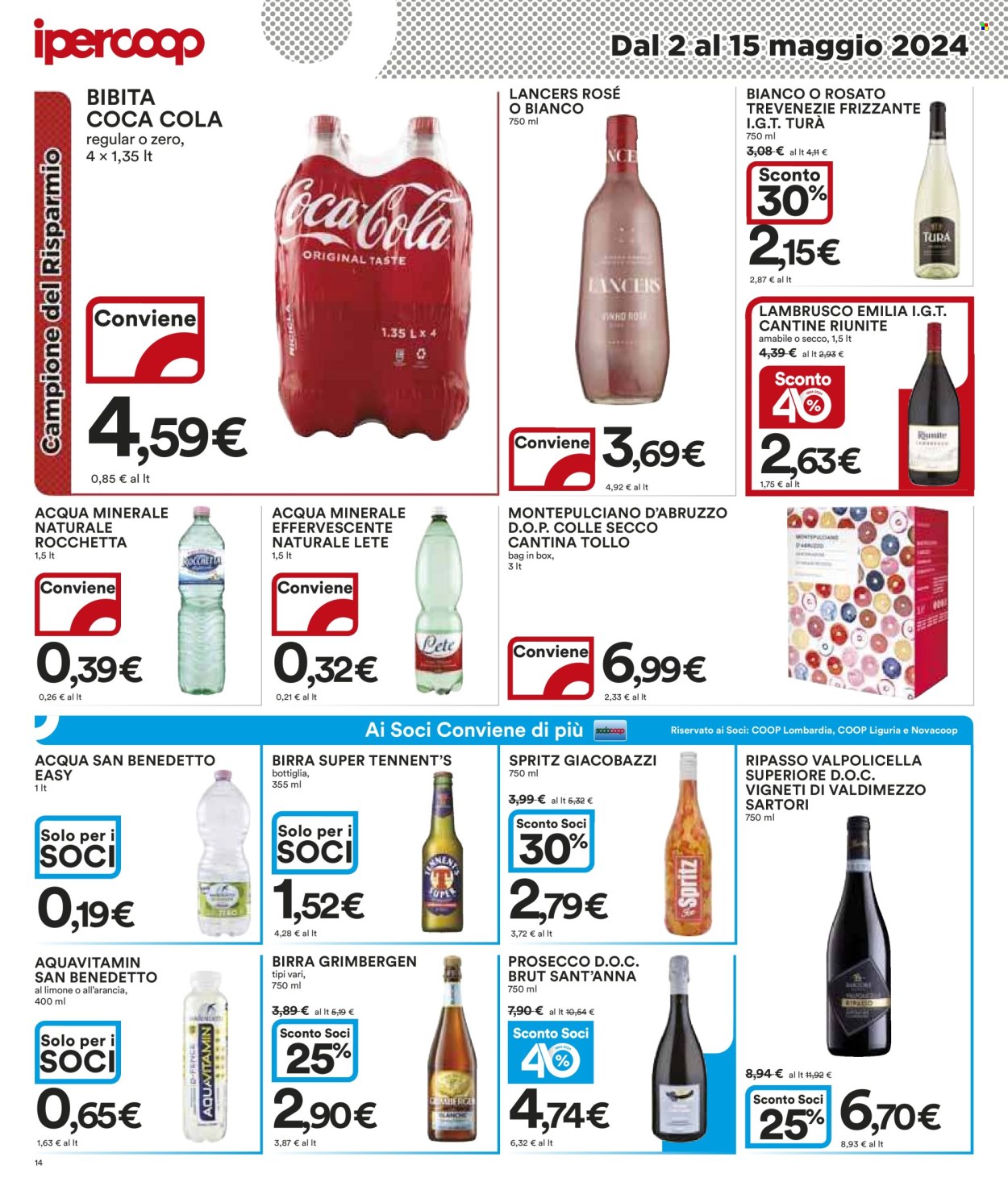 Volantino Coop - 2/5/2024 - 15/5/2024. Pagina 14