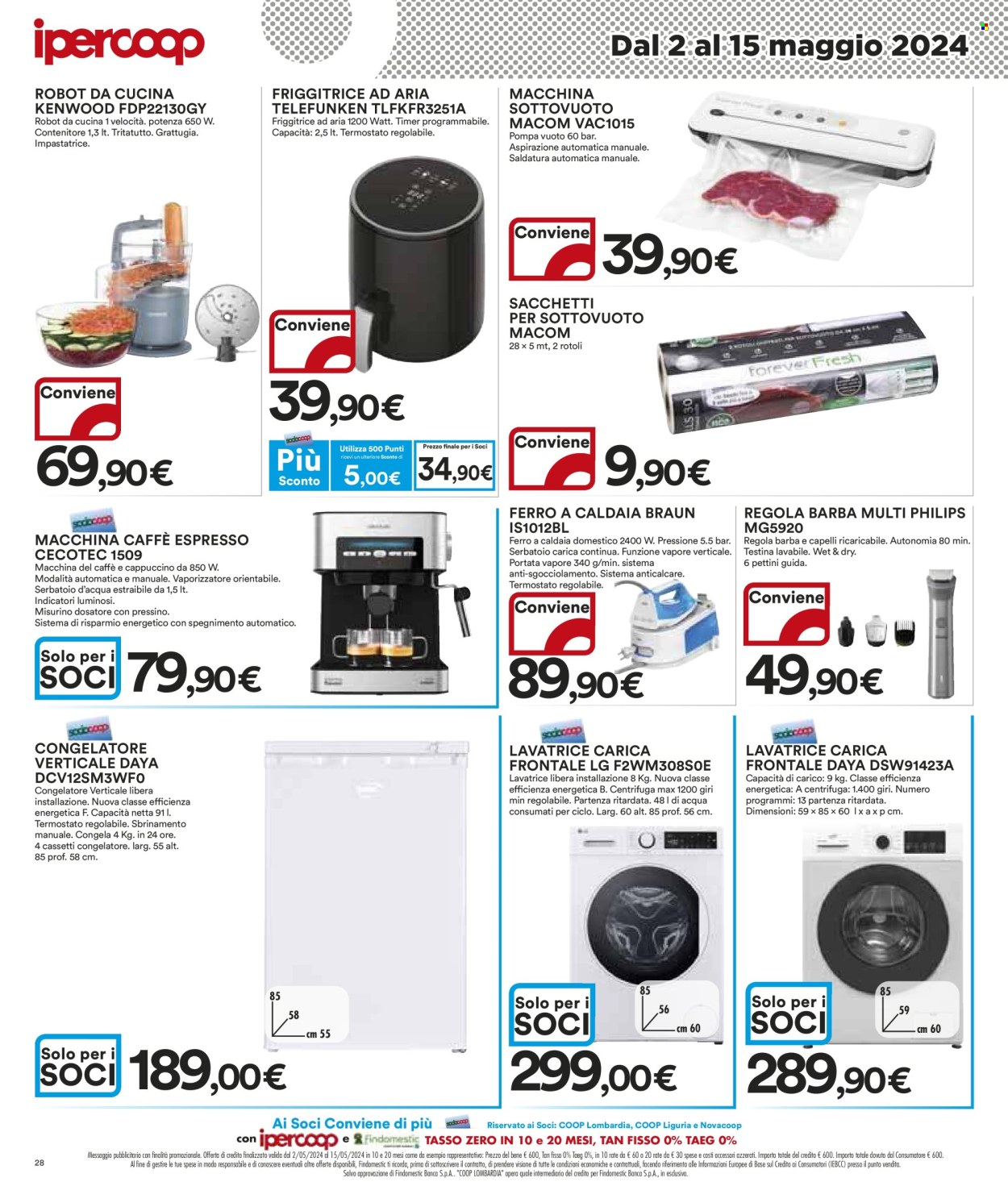 Volantino Coop - 2/5/2024 - 15/5/2024. Pagina 28