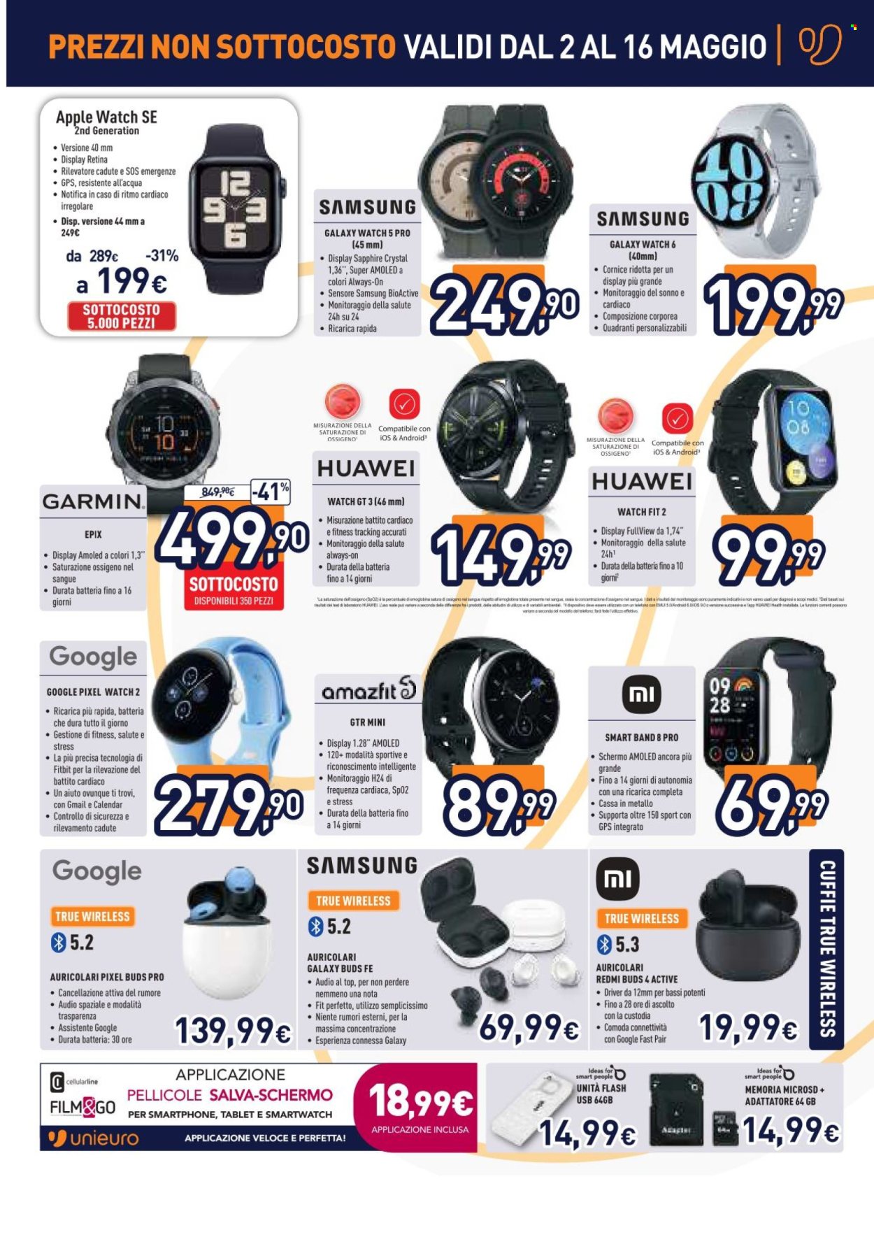 Volantino Unieuro - 2/5/2024 - 11/5/2024. Pagina 7