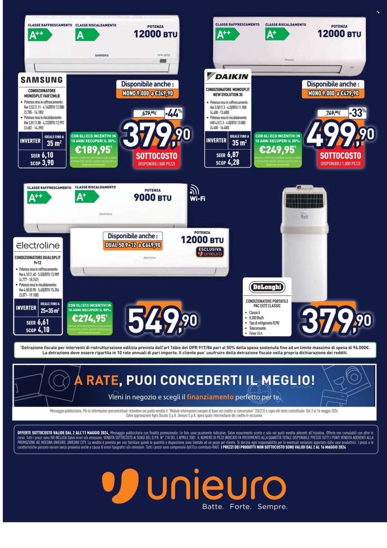 Volantino Unieuro - 2/5/2024 - 11/5/2024. Pagina 20