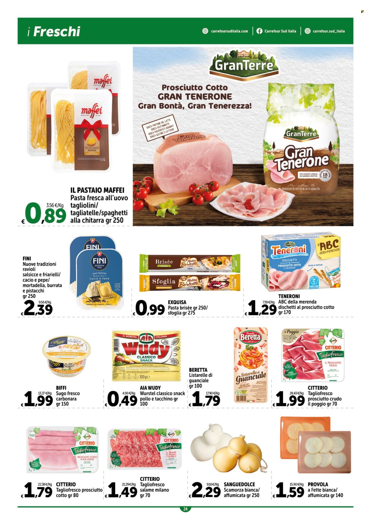Volantino Carrefour - 25/4/2024 - 8/5/2024. Pagina 24