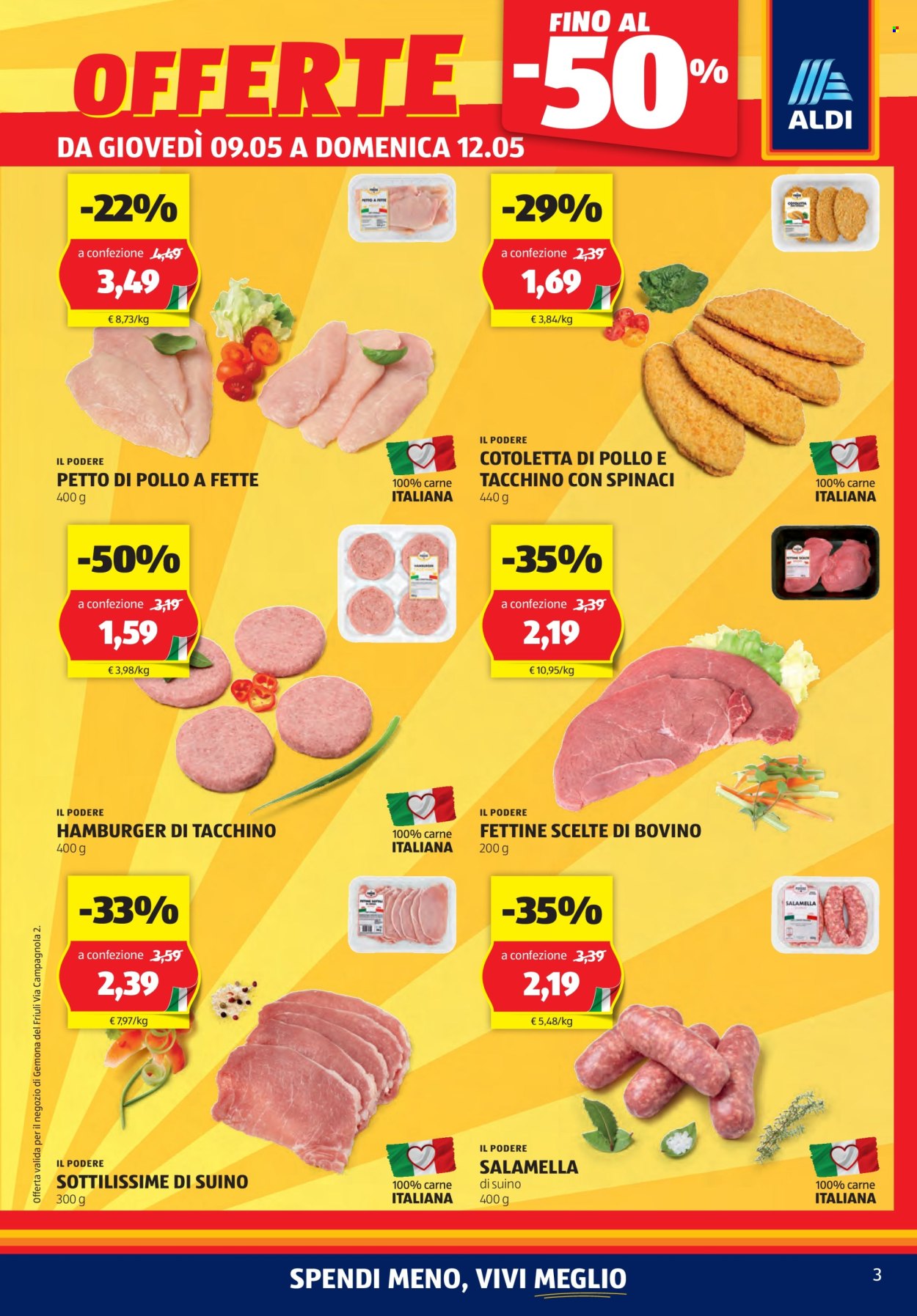 Volantino Aldi - 9/5/2024 - 18/5/2024. Pagina 3