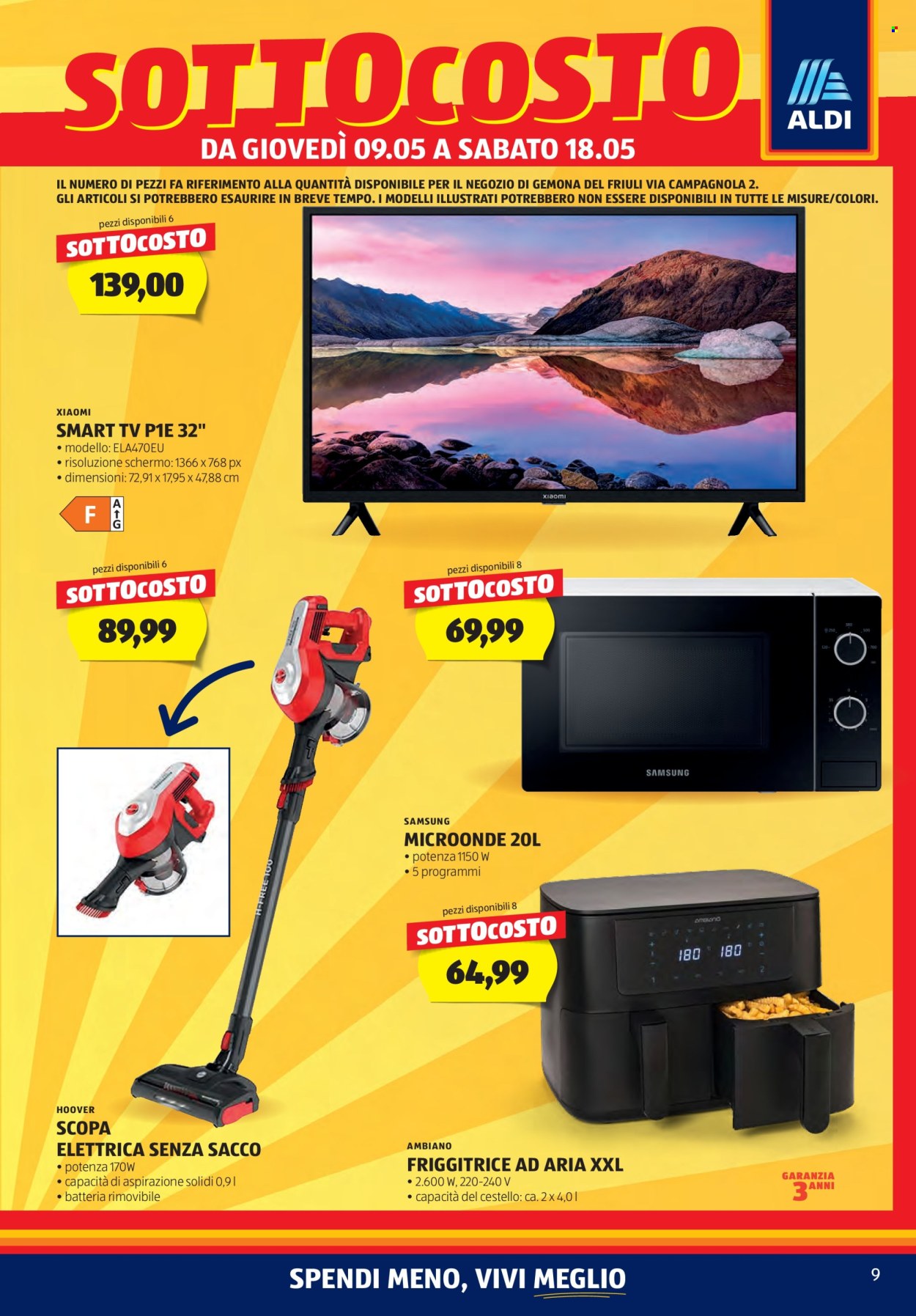 Volantino Aldi - 9/5/2024 - 18/5/2024. Pagina 9
