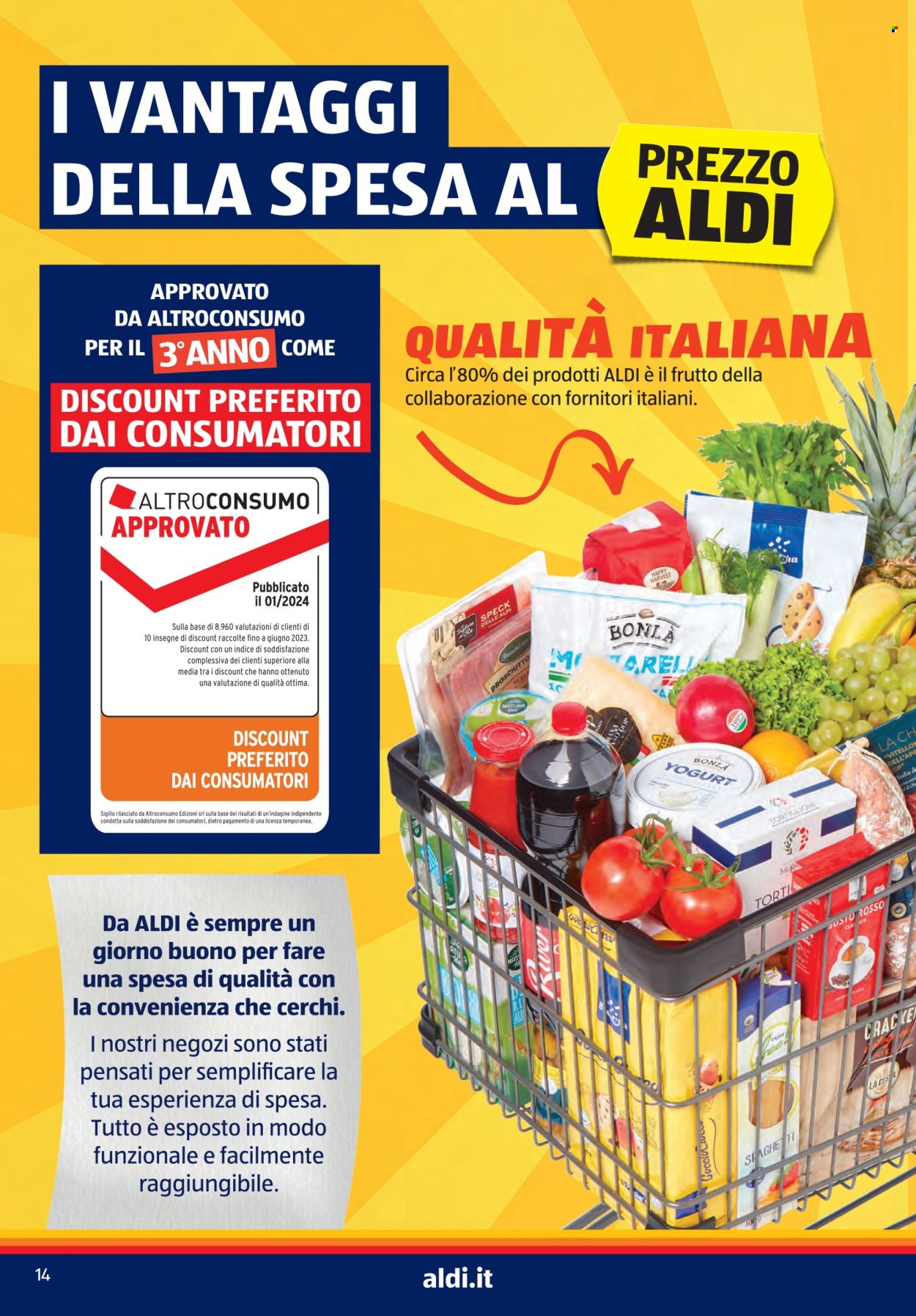 Volantino Aldi - 9/5/2024 - 18/5/2024. Pagina 14