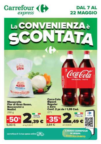 Volantino Carrefour - 7/5/2024 - 22/5/2024.