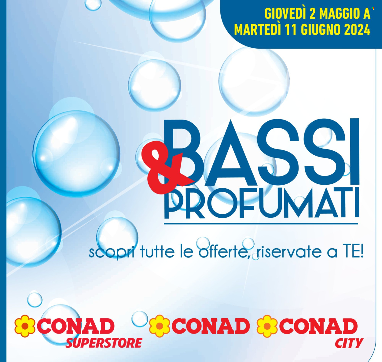 Volantino Conad Superstore - 2/5/2024 - 11/6/2024. Pagina 1