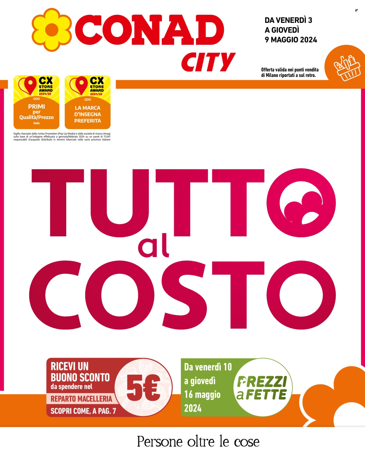 Leták Conad City - 3.5.2024 - 9.5.2024. Strana 1
