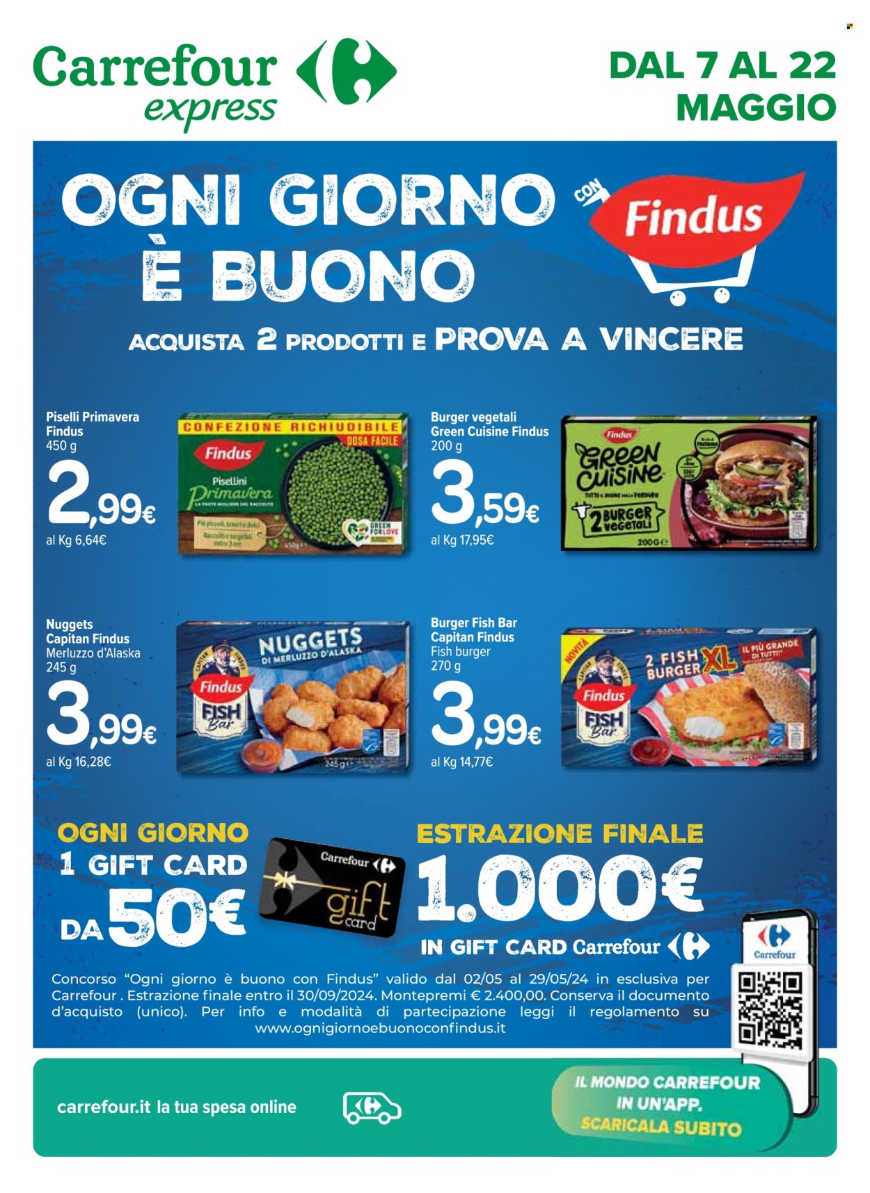 Volantino Carrefour - 7/5/2024 - 22/5/2024. Pagina 1