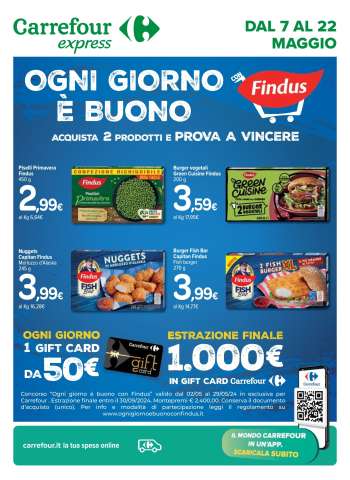 Volantino Carrefour - 7/5/2024 - 22/5/2024.