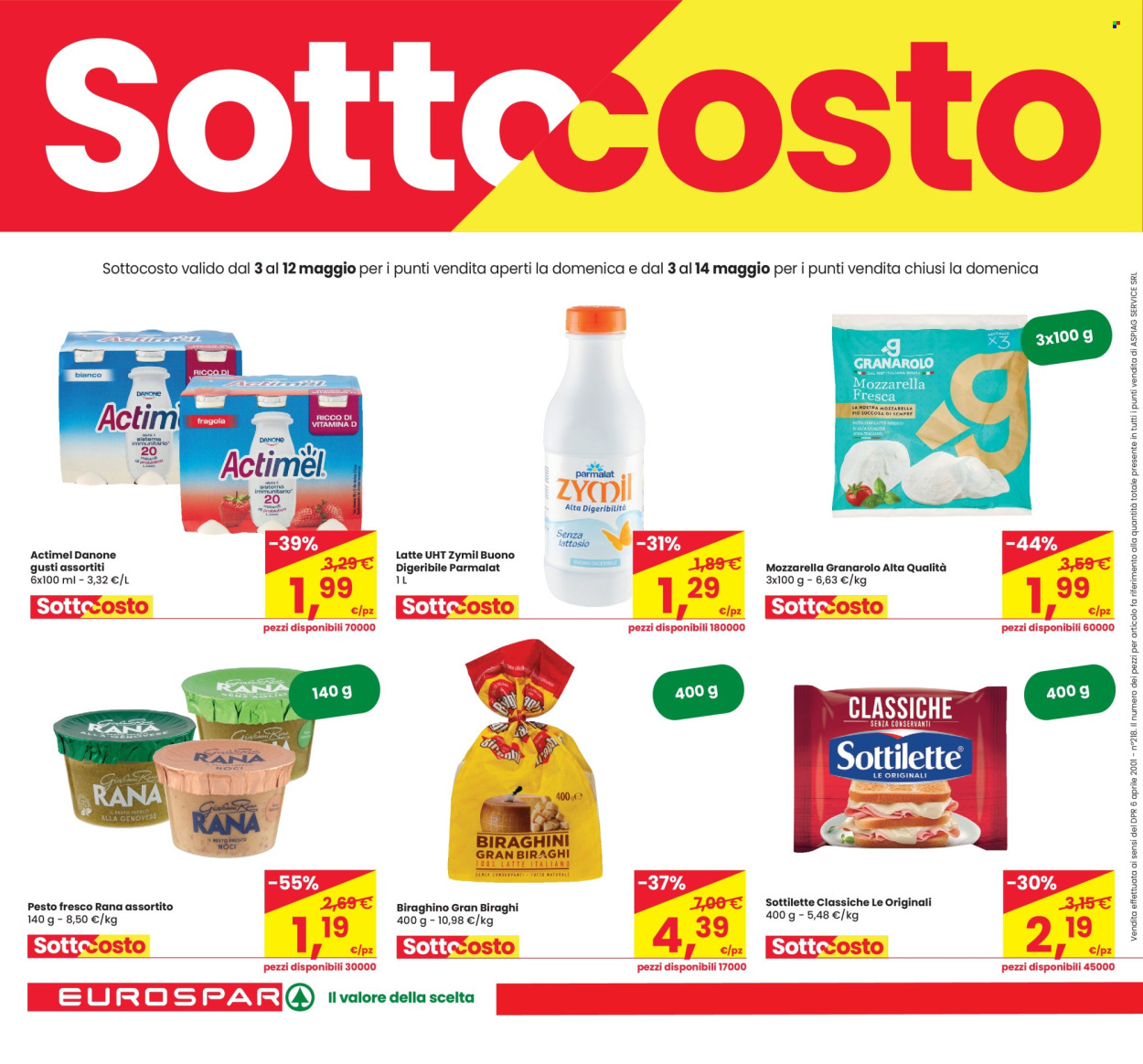 Volantino Eurospar - 3/5/2024 - 15/5/2024. Pagina 2