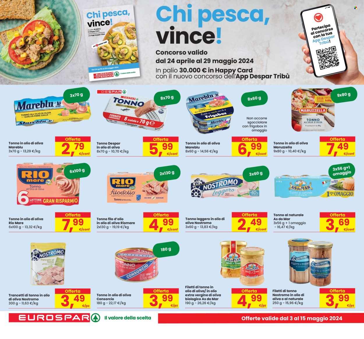 Volantino Eurospar - 3/5/2024 - 15/5/2024. Pagina 18