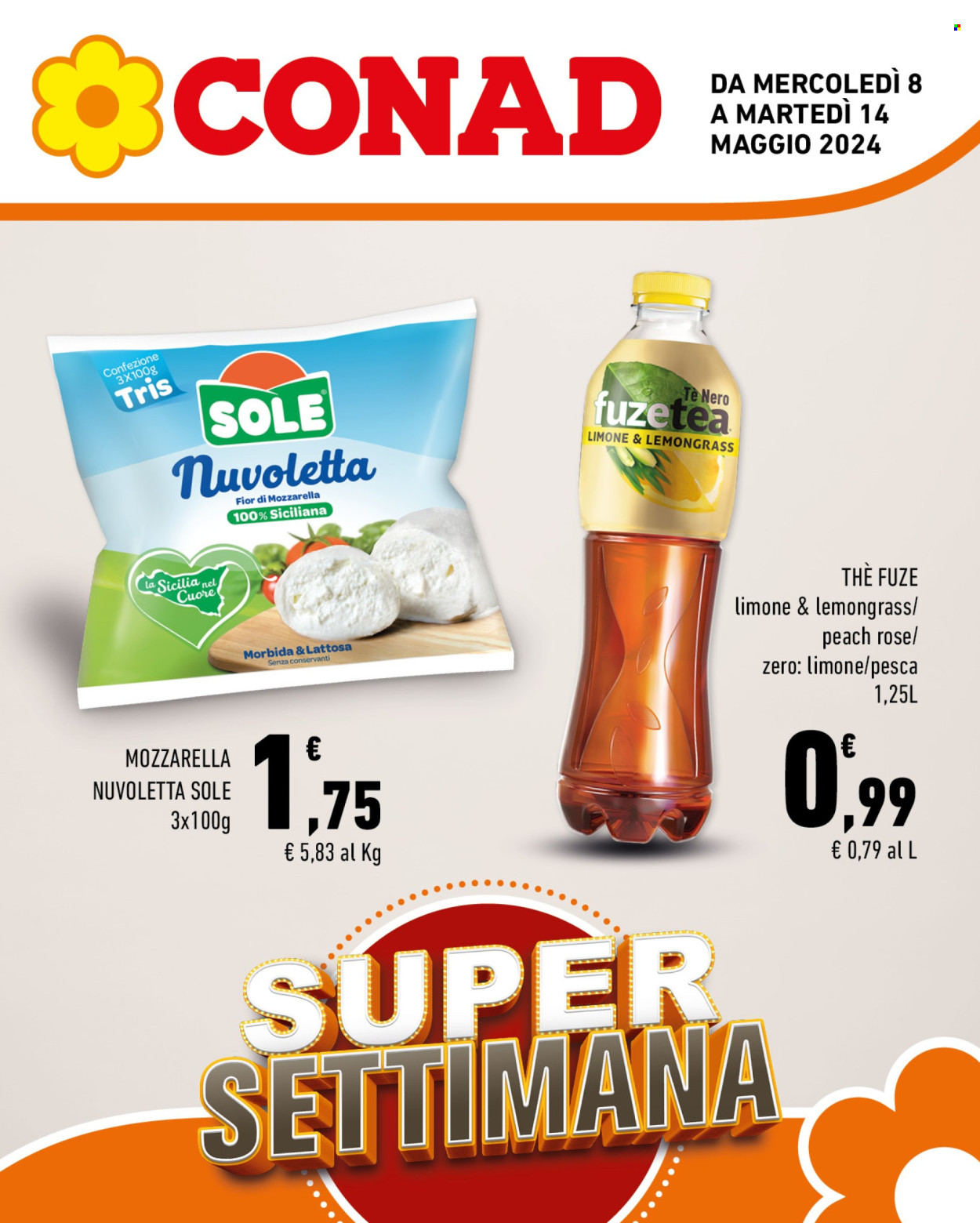Leták Conad - 8.5.2024 - 14.5.2024. Strana 1