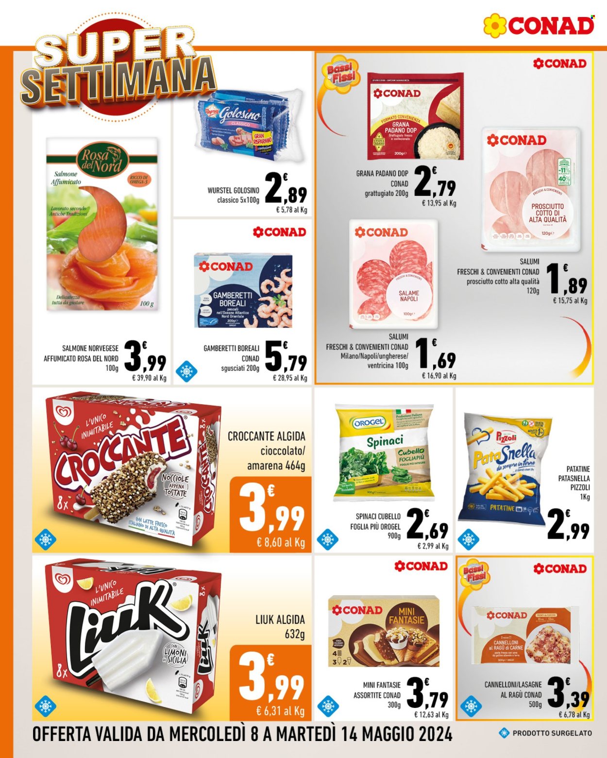 Leták Conad - 8.5.2024 - 14.5.2024. Strana 4