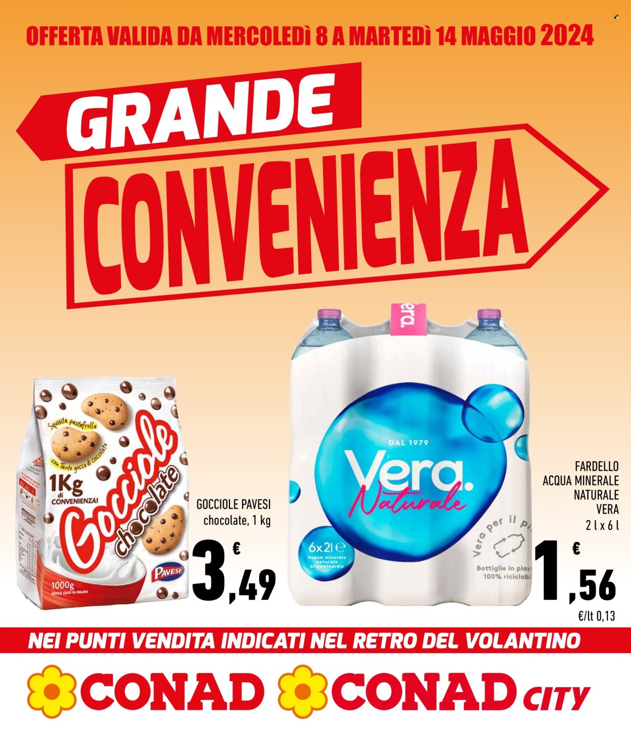 Volantino Conad - 8/5/2024 - 14/5/2024. Pagina 1