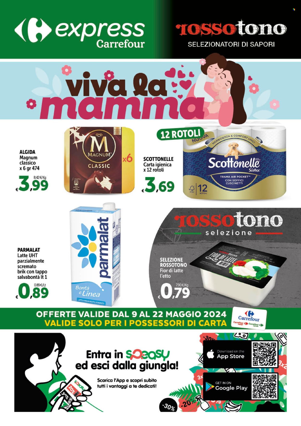 Volantino Carrefour - 9/5/2024 - 22/5/2024. Pagina 1