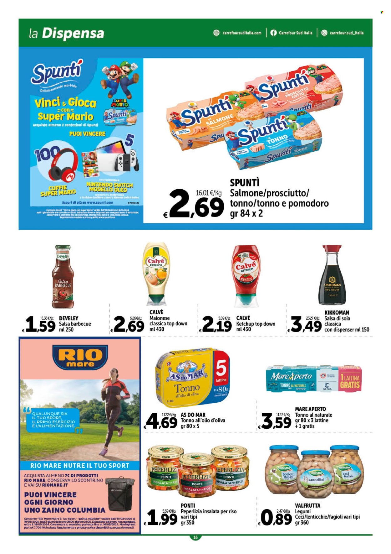Volantino Carrefour - 9/5/2024 - 22/5/2024. Pagina 16