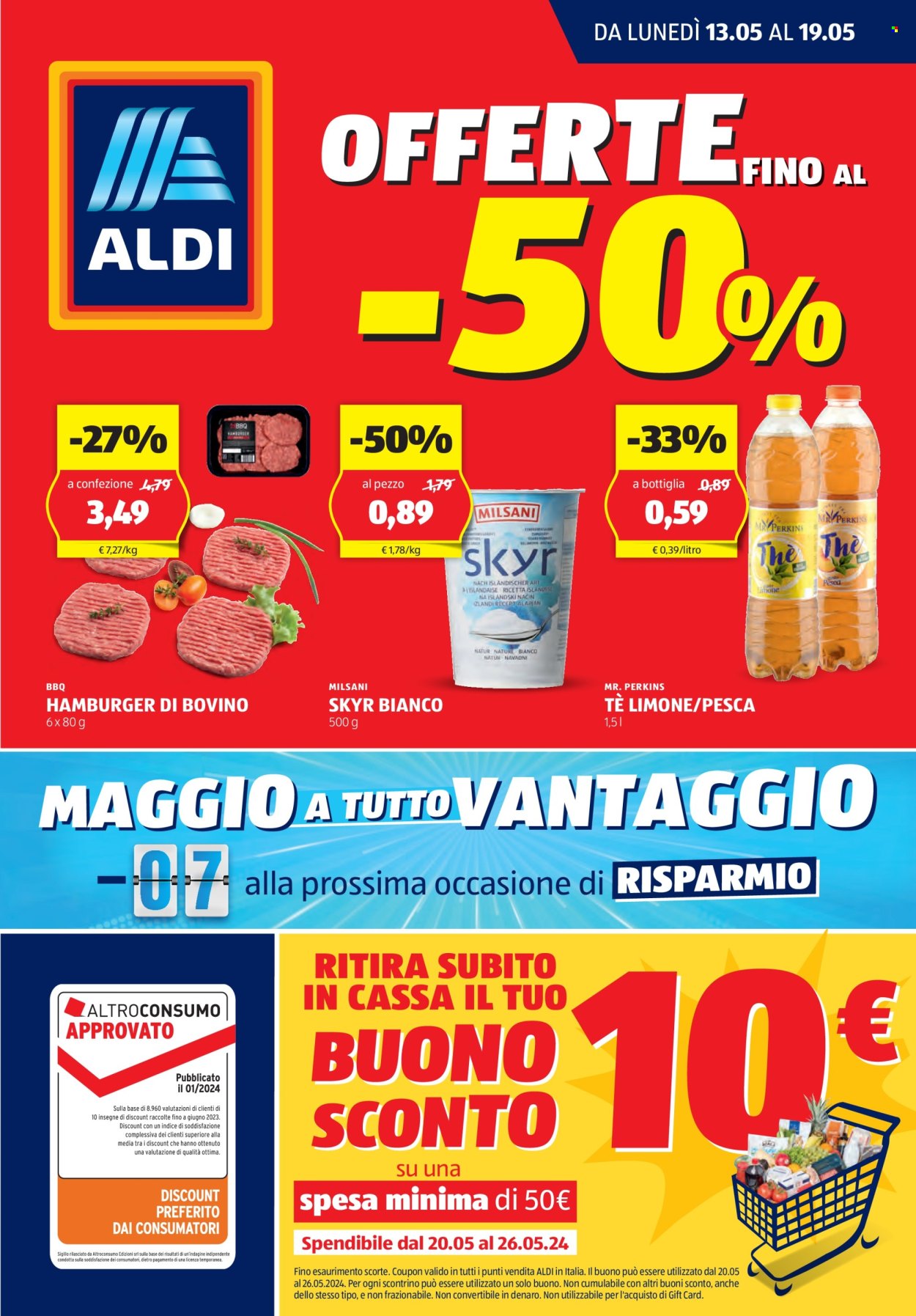 Volantino Aldi - 13/5/2024 - 19/5/2024. Pagina 1
