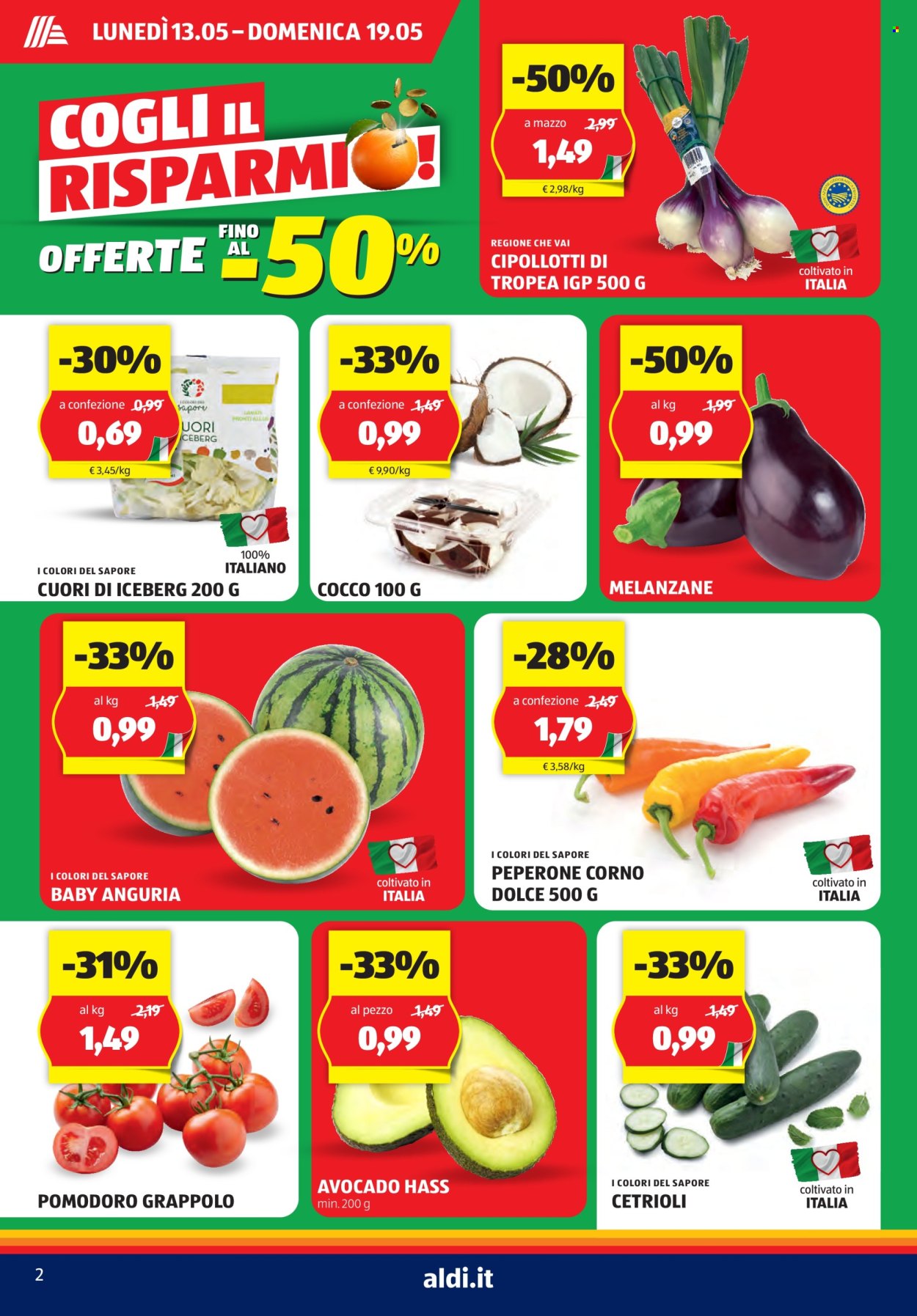 Volantino Aldi - 13/5/2024 - 19/5/2024. Pagina 2