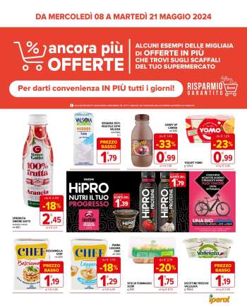 Volantino Iperal - 8/5/2024 - 21/5/2024.