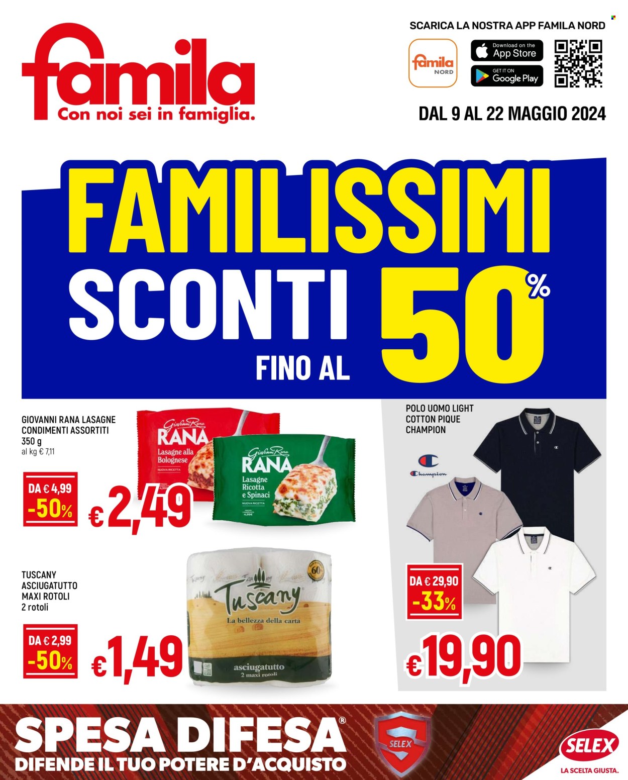 Volantino Famila - 9/5/2024 - 22/5/2024. Pagina 1