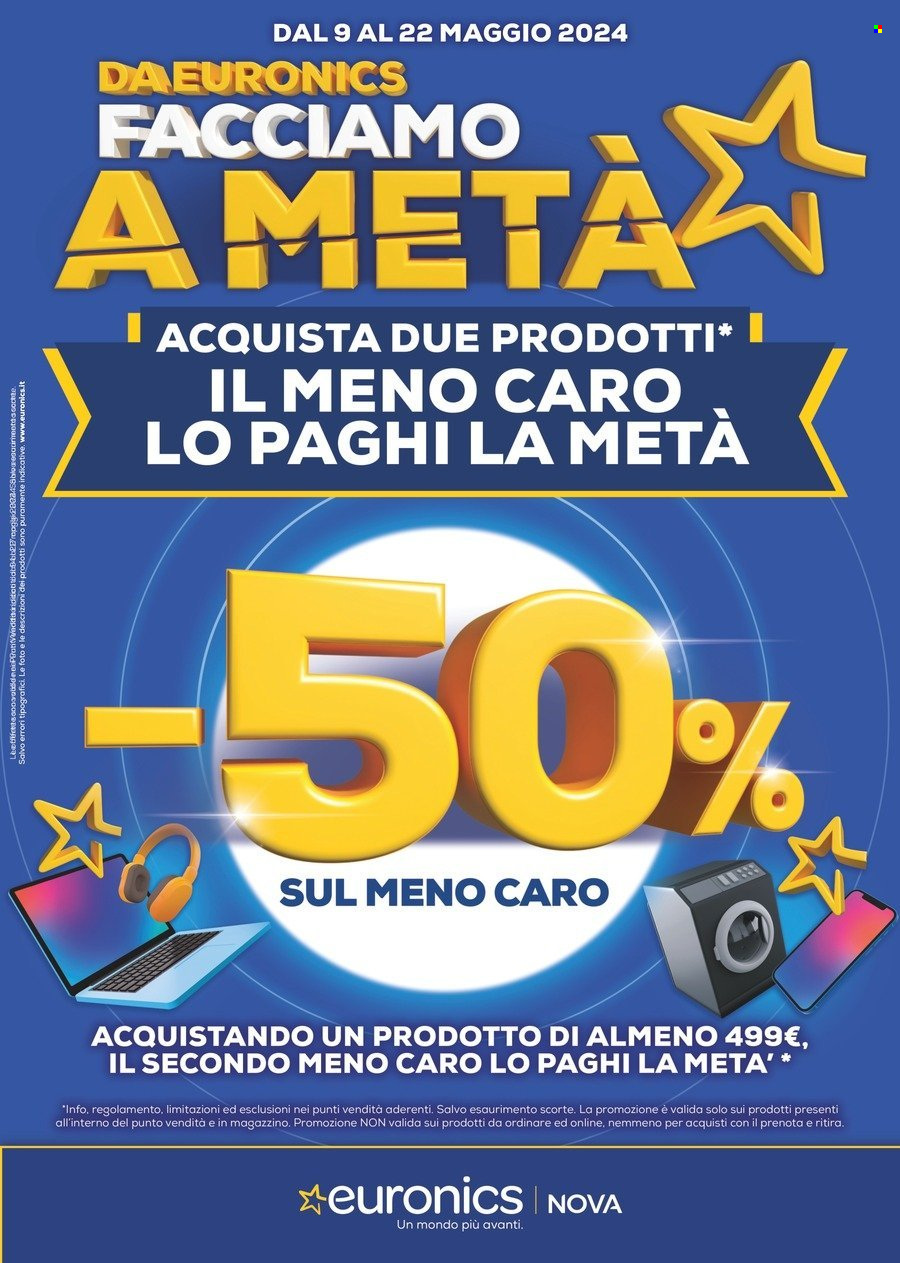 Leták Euronics - 9.5.2024 - 22.5.2024. Strana 1