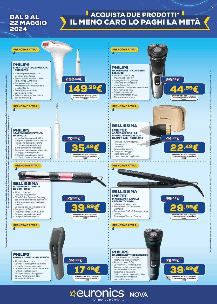 Volantino Euronics - 9/5/2024 - 22/5/2024. Pagina 17