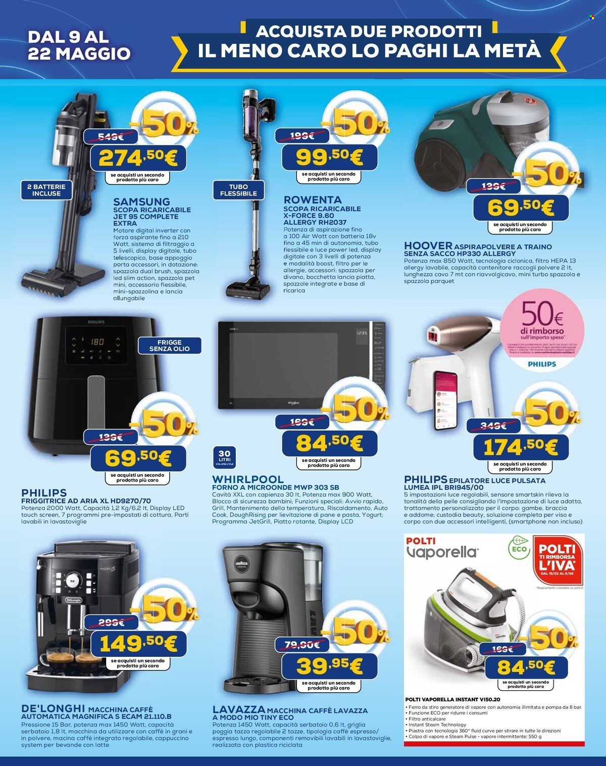 Volantino Euronics - 9/5/2024 - 23/5/2024. Pagina 5