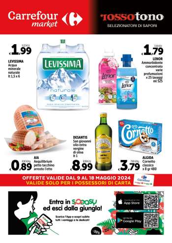 Volantino Carrefour - 9/5/2024 - 18/5/2024.