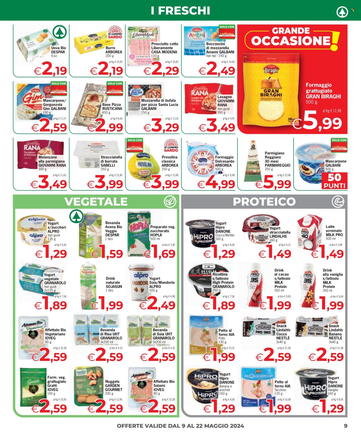 Volantino Eurospar - 9/5/2024 - 22/5/2024. Pagina 9