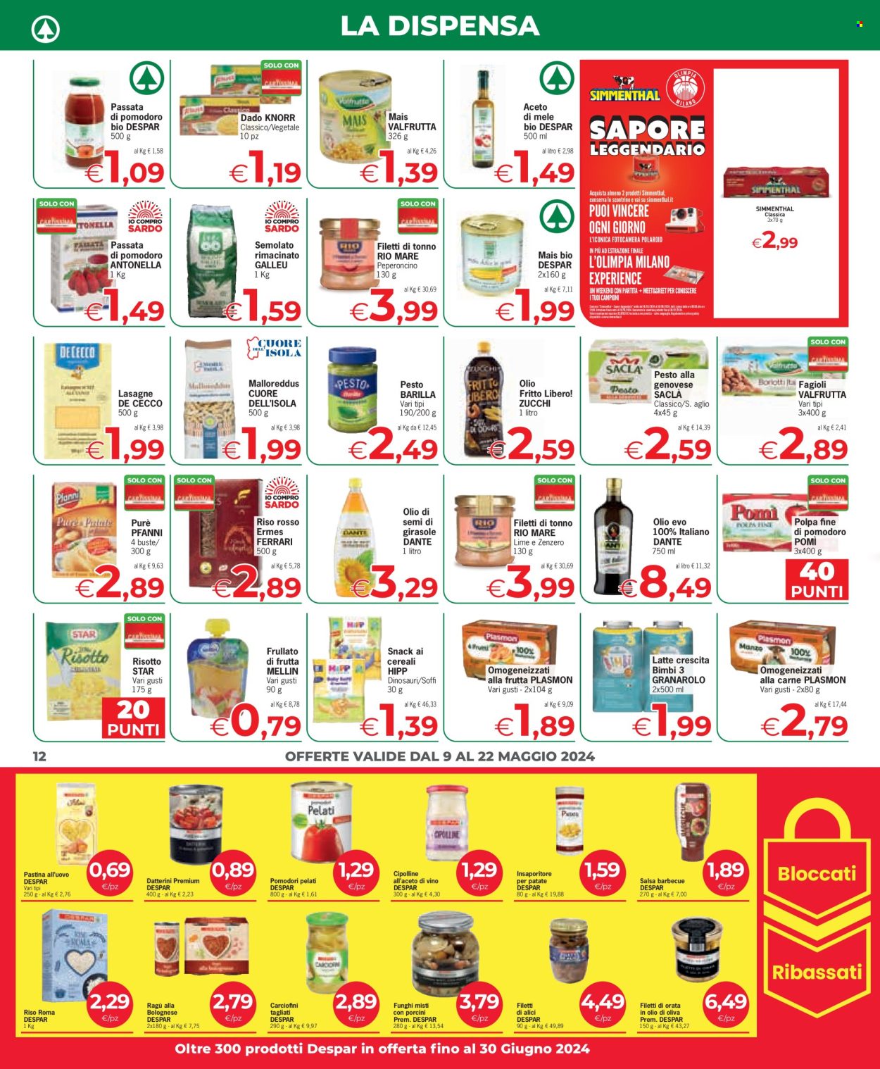 Volantino Eurospar - 9/5/2024 - 22/5/2024. Pagina 12