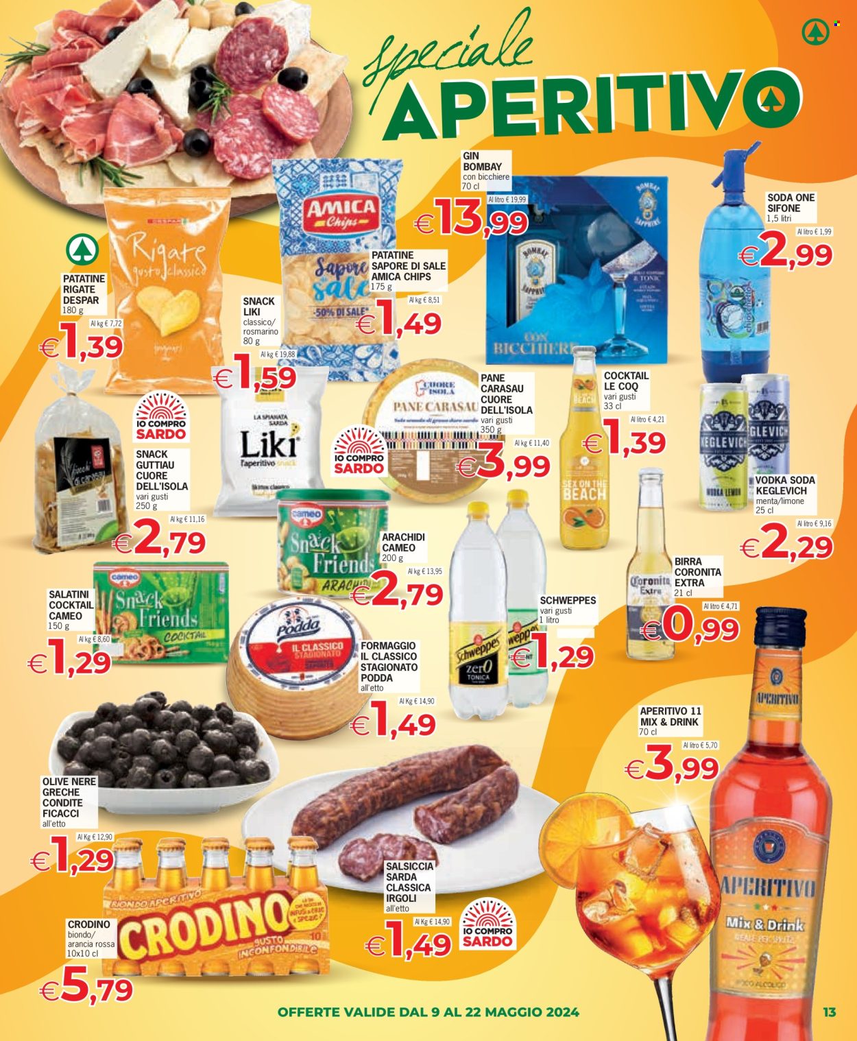 Volantino Eurospar - 9/5/2024 - 22/5/2024. Pagina 13