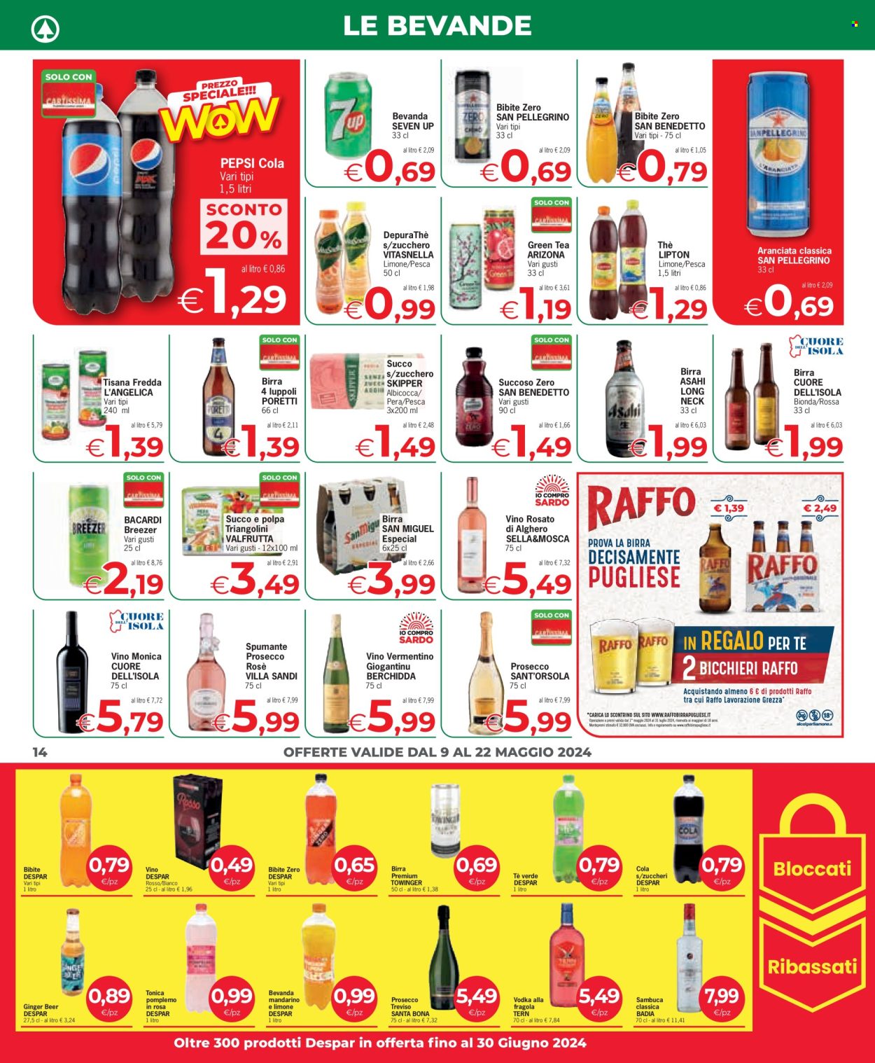 Volantino Eurospar - 9/5/2024 - 22/5/2024. Pagina 14