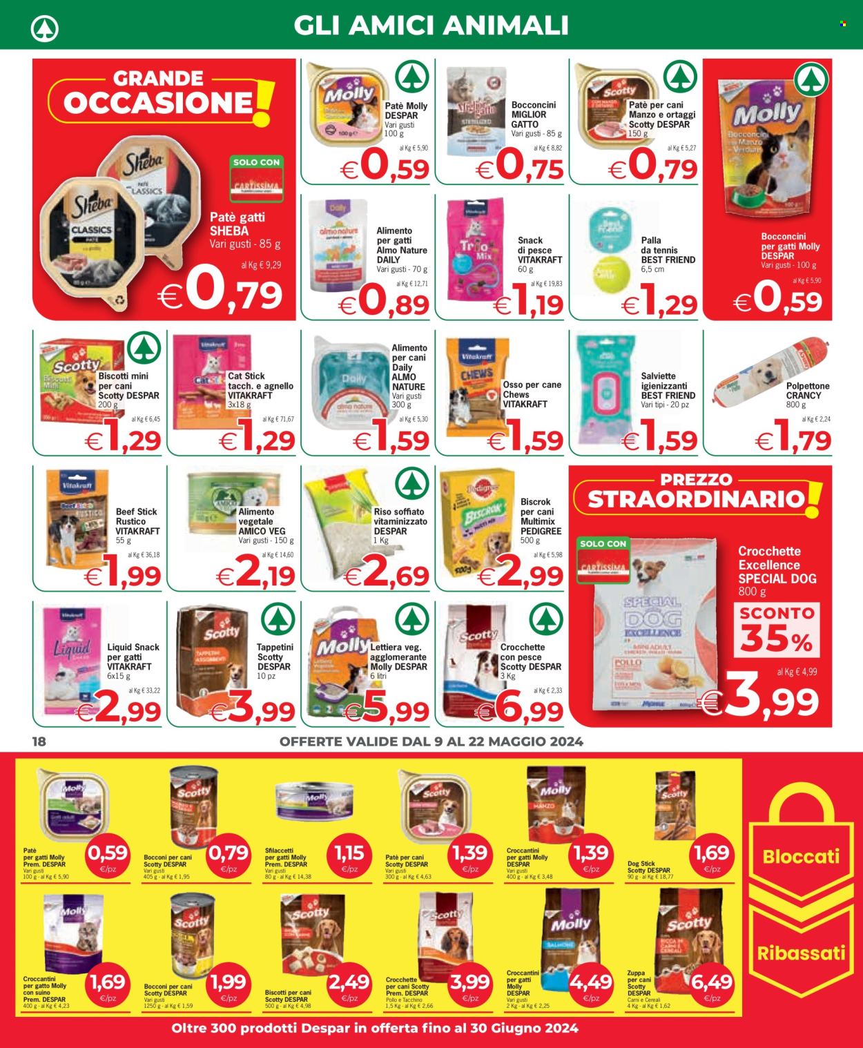 Volantino Eurospar - 9/5/2024 - 22/5/2024. Pagina 18