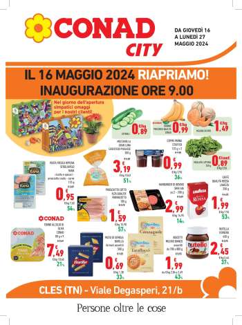 Volantino Conad City - 16/5/2024 - 27/5/2024.
