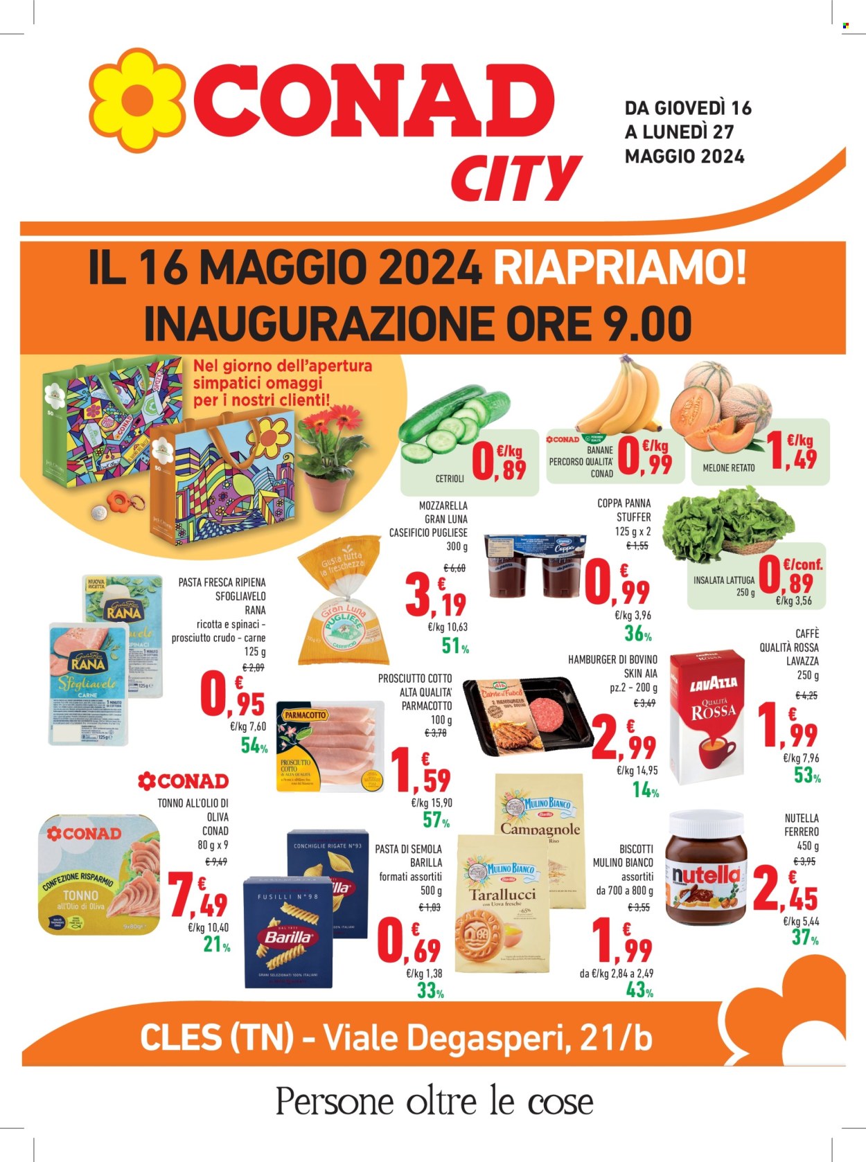 Leták Conad City - 16.5.2024 - 27.5.2024. Strana 1