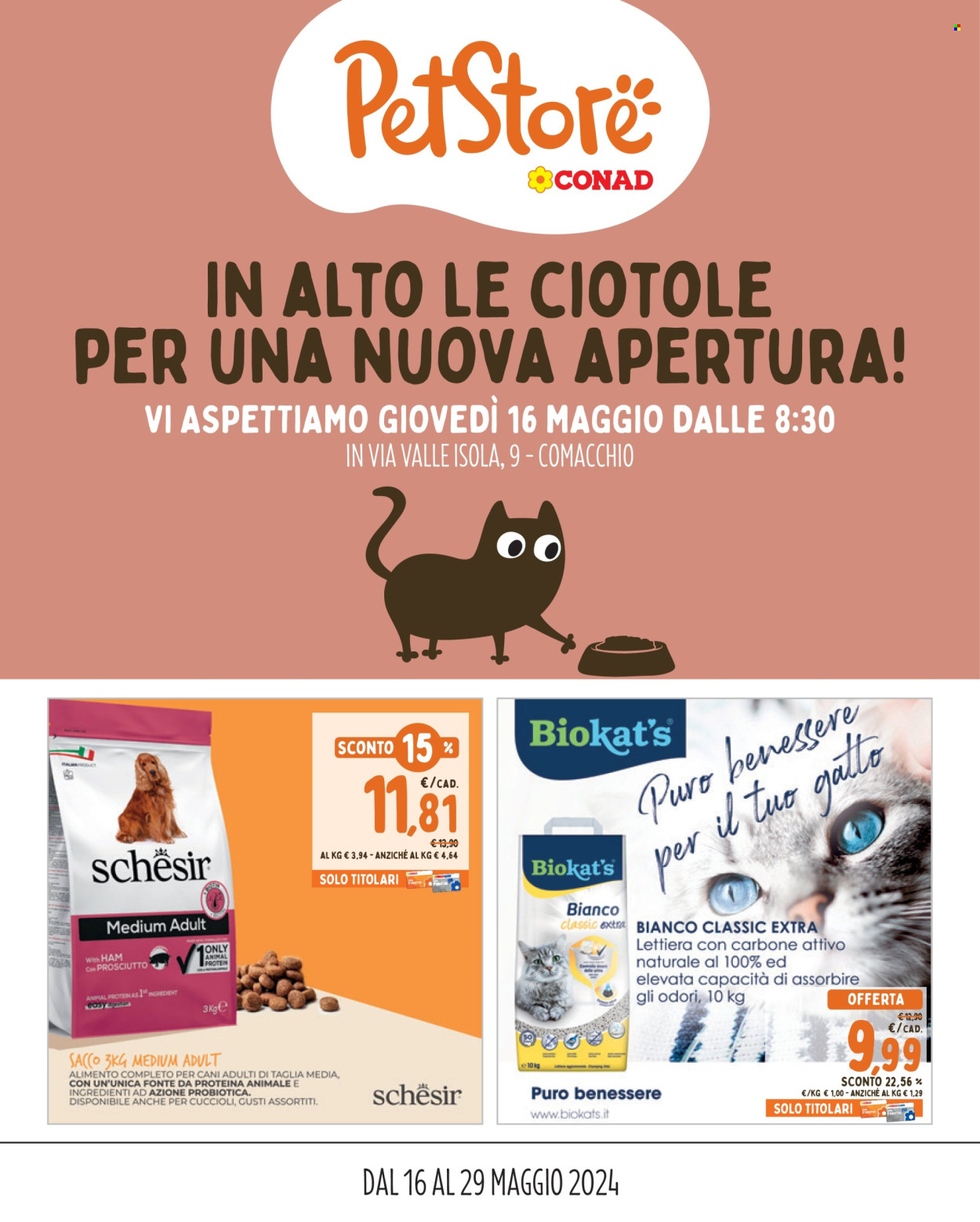 Volantino Spazio Conad - 16/5/2024 - 29/5/2024. Pagina 1