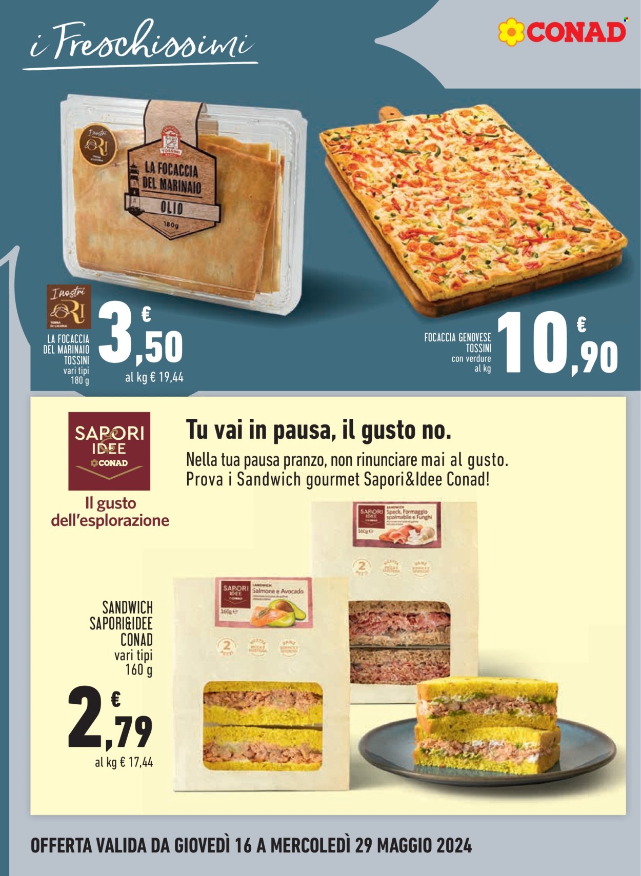 Volantino Margherita Conad - 16/5/2024 - 29/5/2024. Pagina 4