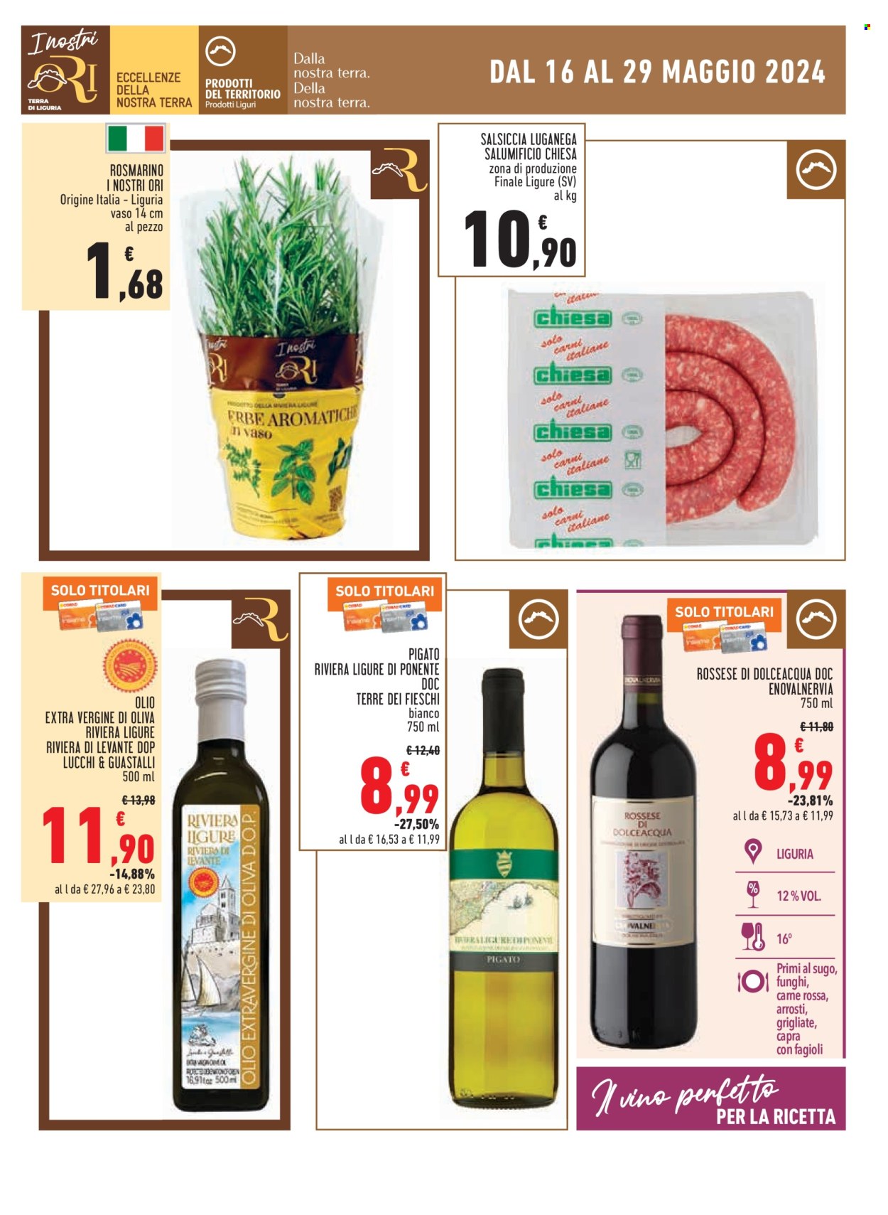 Leták Margherita Conad - 16.5.2024 - 29.5.2024. Strana 9